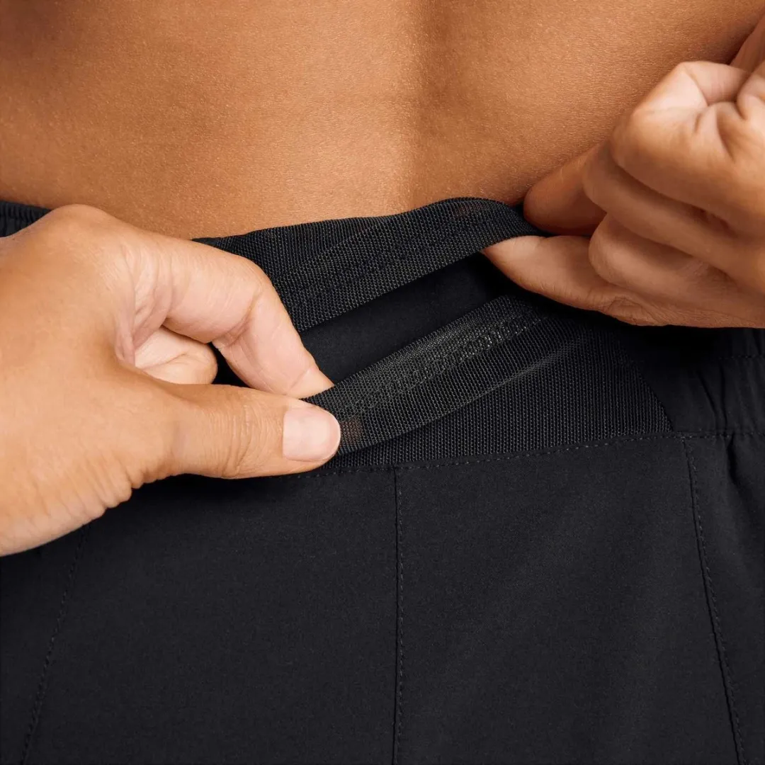 Nike One Swoosh Dri-FIT Sportshort Dames - XL - Zwart