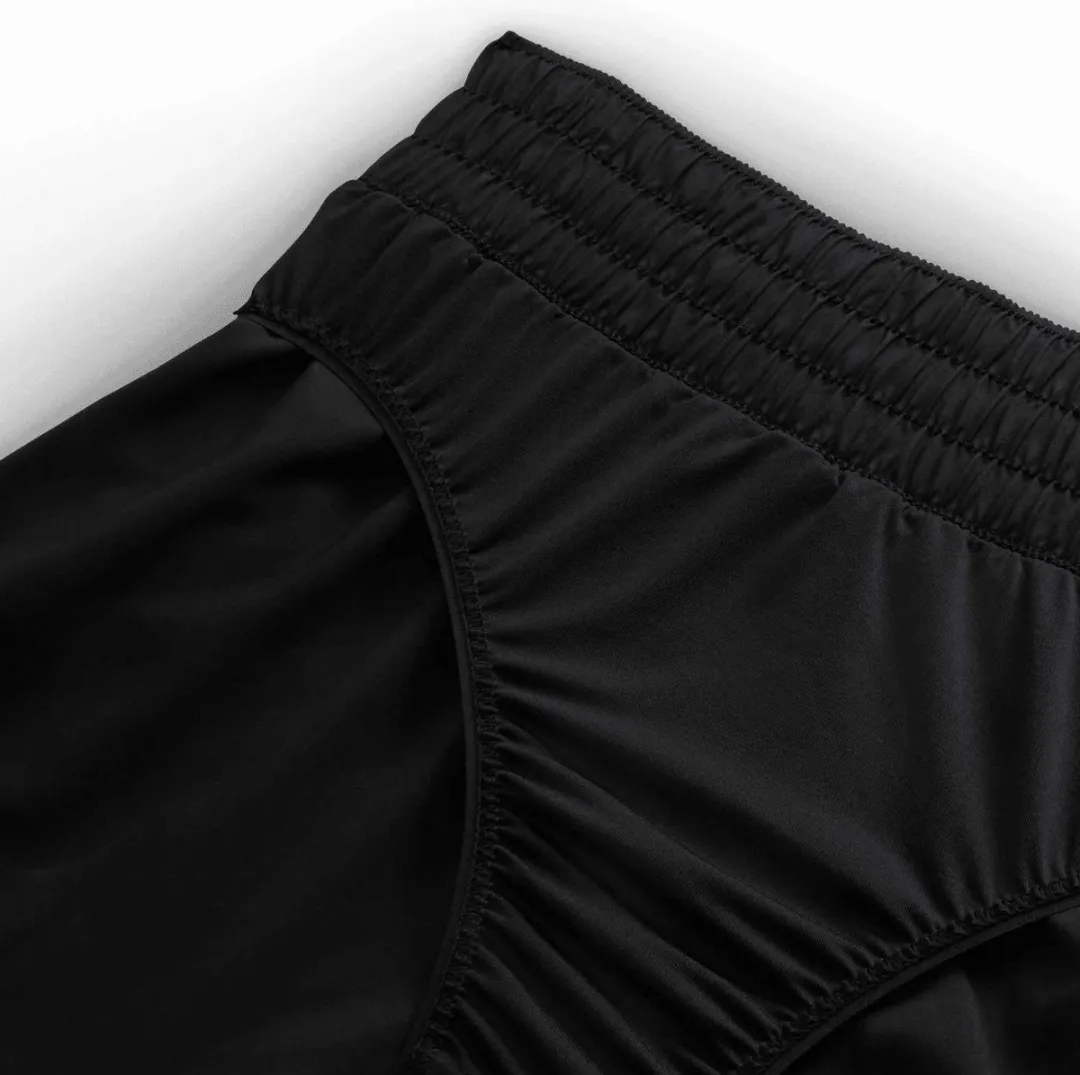 Nike One Swoosh Dri-FIT Sportshort Dames - XL - Zwart