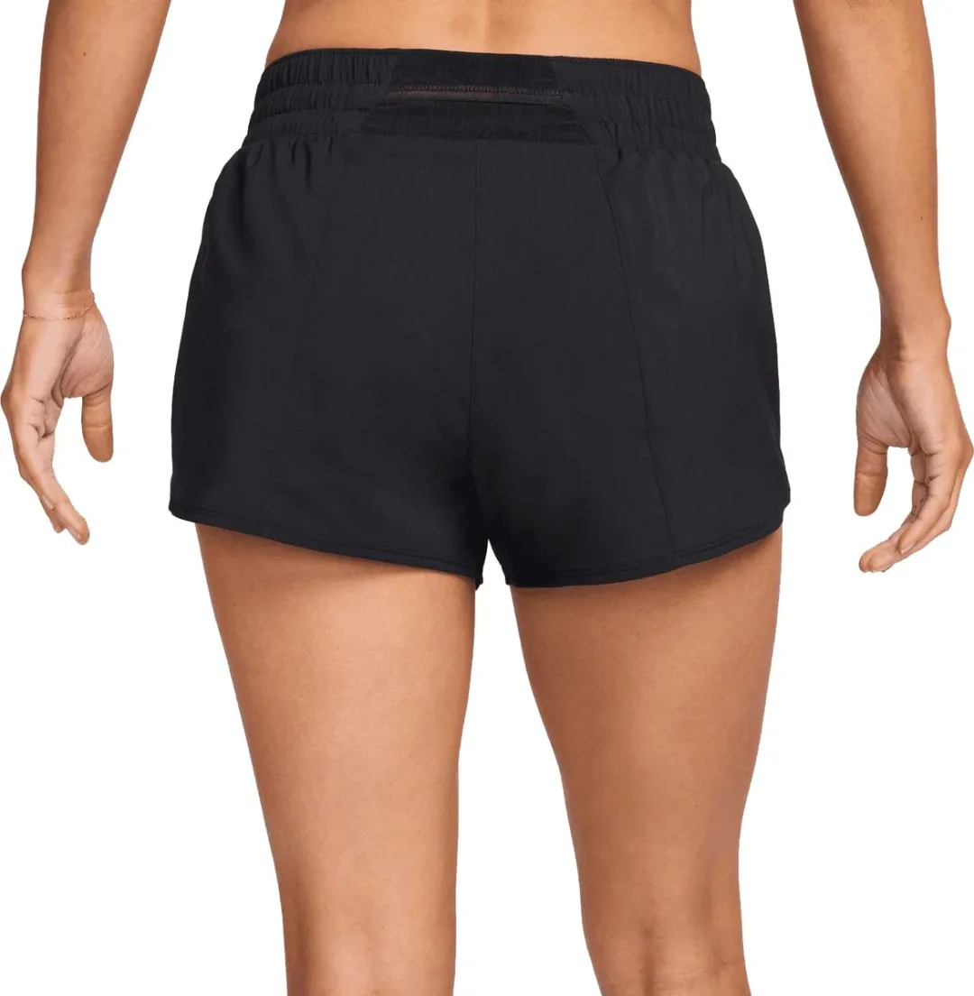 Nike One Swoosh Dri-FIT Sportshort Dames - XL - Zwart