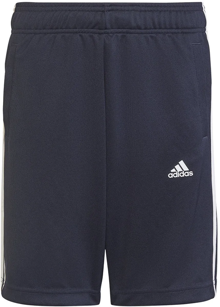 Adidas Designed 2 Move 3-Stripes Shorts 128 - Wit/Zwart