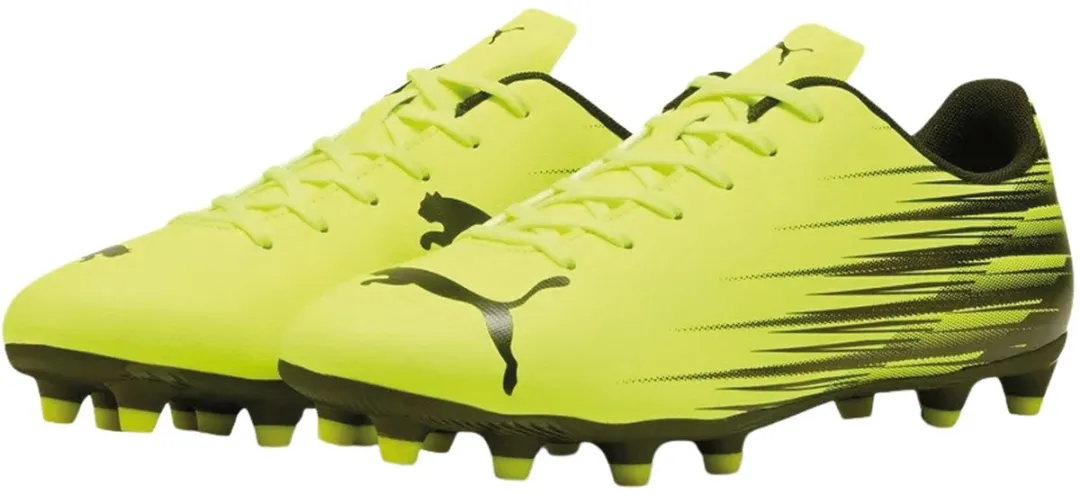 PUMA Attacanto II Voetbalschoenen FG/AG - 45 - Geel/Zwart
