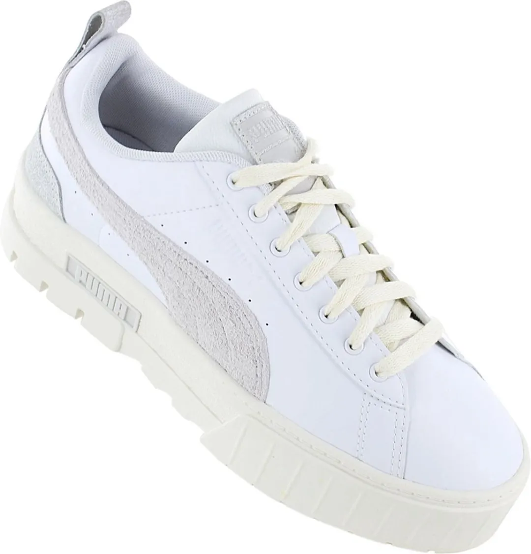 PUMA Mayze Thrifted Platform Dames Sneakers - Wit 389861-01 - afbeelding 4 van 6