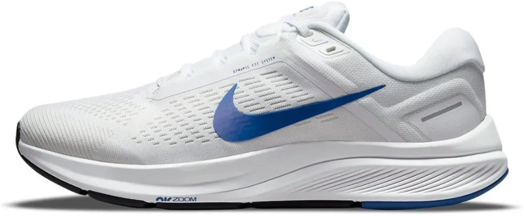 Nike Air Zoom Structure 24 DA8535-100 Hardloopschoenen - Maat 44 - Wit/Hyper Royal