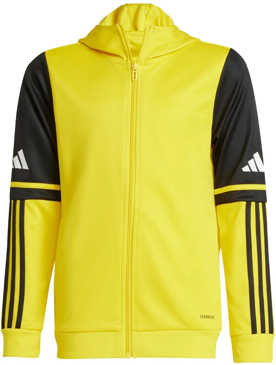 adidas Squadra 25 Hoodie Kinderen - 128cm - Geel/Zwart
