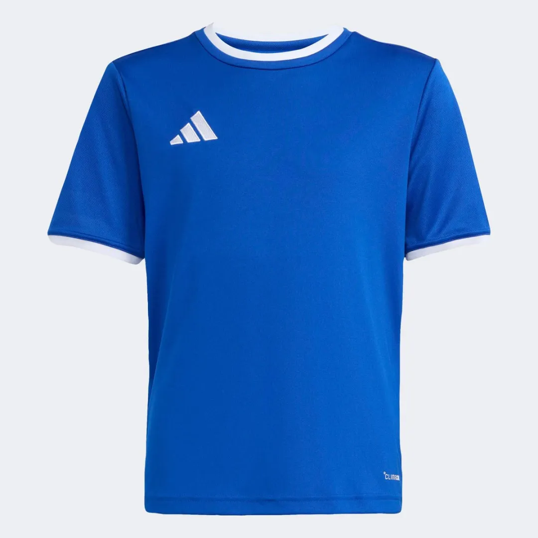 Adidas Entrada 26 Shirt Junior 164 - Blauw/Wit
