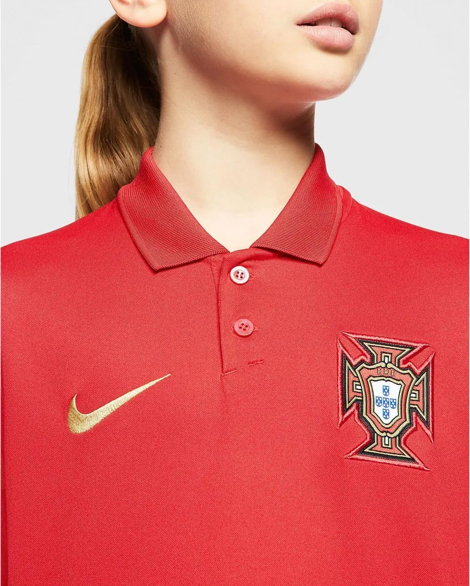 Nike Portugal 2020 Stadium Home Shirt - Maat 140 - Rood
