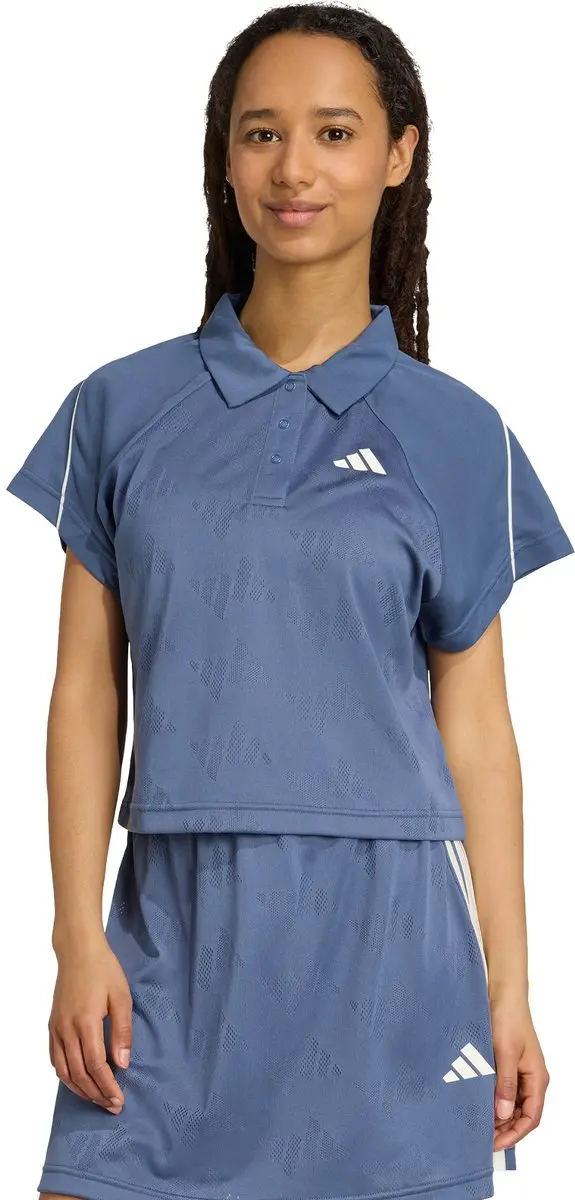 Adidas Stadium 3-Stripes Polo - JY3422 - Blauw