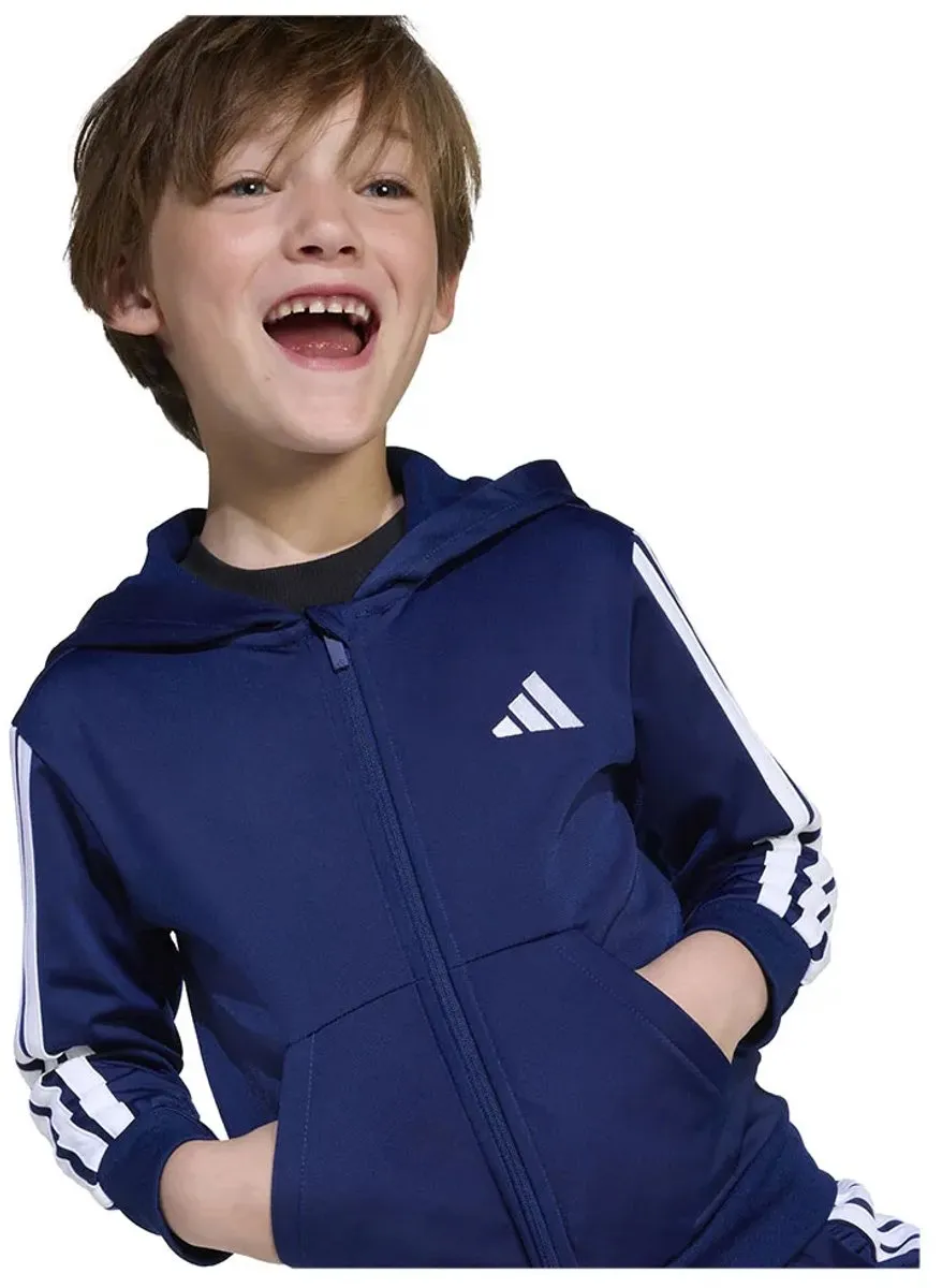 adidas Essentials Trainingspak Kids JX8753 - 110 - Blauw
