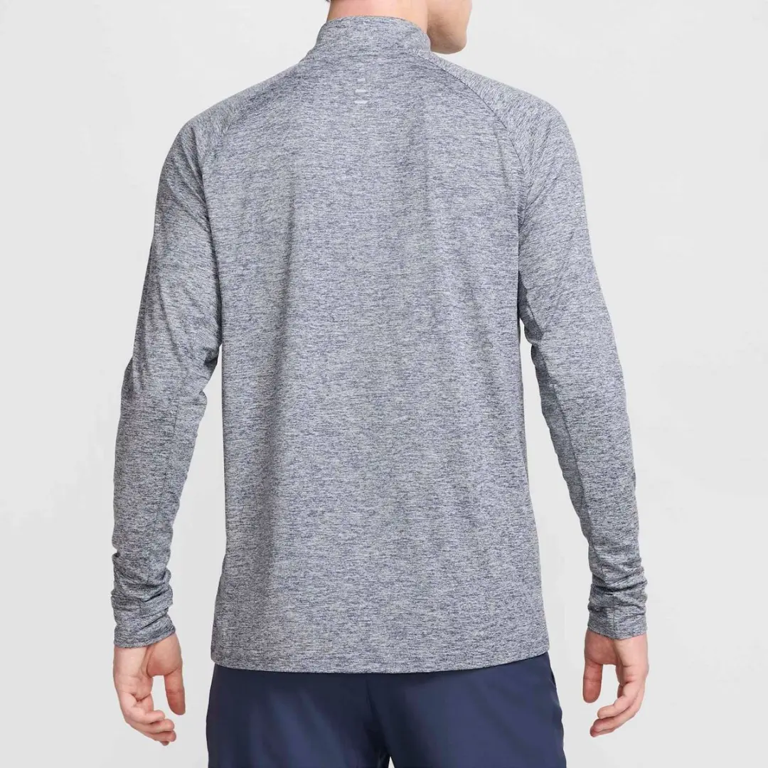 Nike Stride Dri-FIT Half-Zip Hardloopshirt Heren S - Zwart