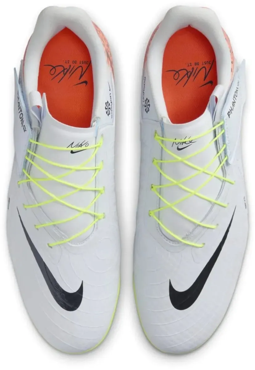 Nike Phantom GX II Acad Voetbalschoen - 45.5 - Wit/Panter