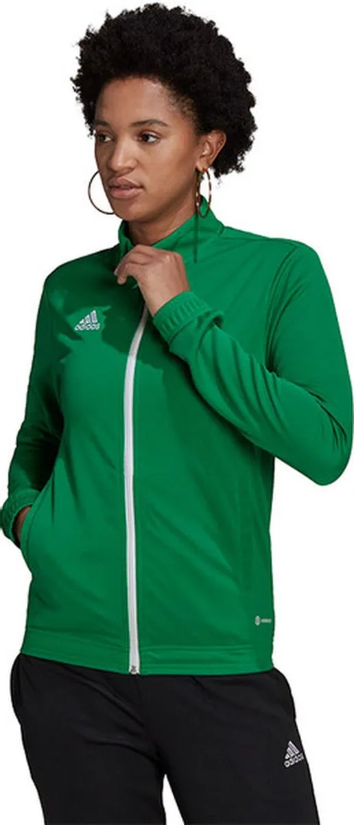 adidas Entrada 22 TK Jacket Dames - XXS - Groen