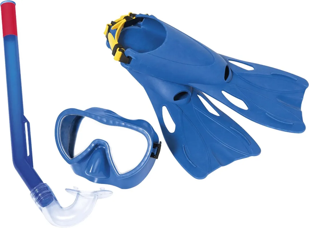Bestway Hydro Swim Snorkelset Lil Flapper 3 Jr+ - Blauw/Roz - afbeelding 6 van 6