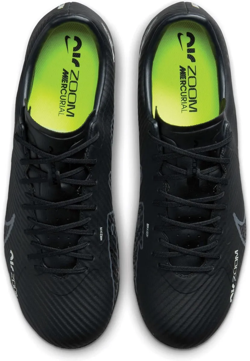 Nike Zoom Vapor 15 Sportschoenen DJ5630-001 - Maat 44 - Zwart/Limegroen
