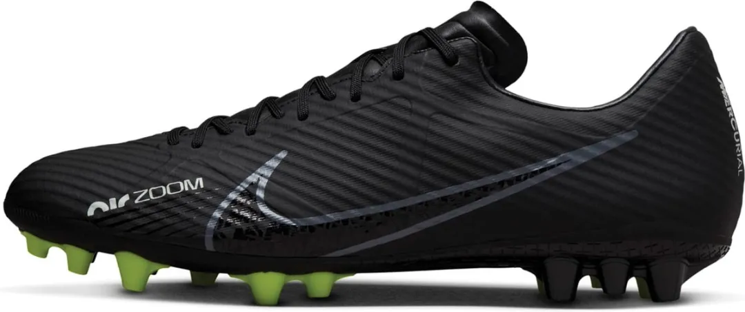 Nike Zoom Vapor 15 Sportschoenen DJ5630-001 - Maat 44 - Zwart/Limegroen
