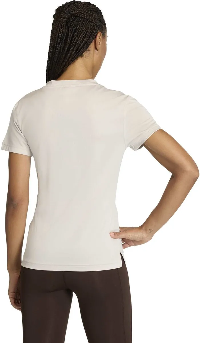 Adidas We Min Vnk Tee Training T-shirt Dames M - Grijs