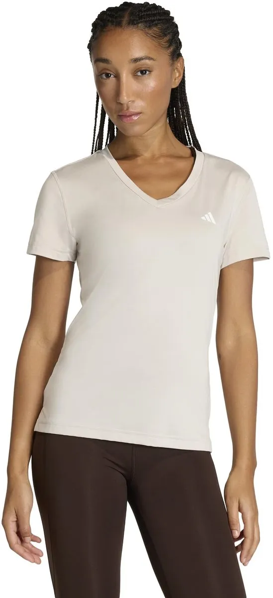 Adidas We Min Vnk Tee Training T-shirt Dames M - Grijs