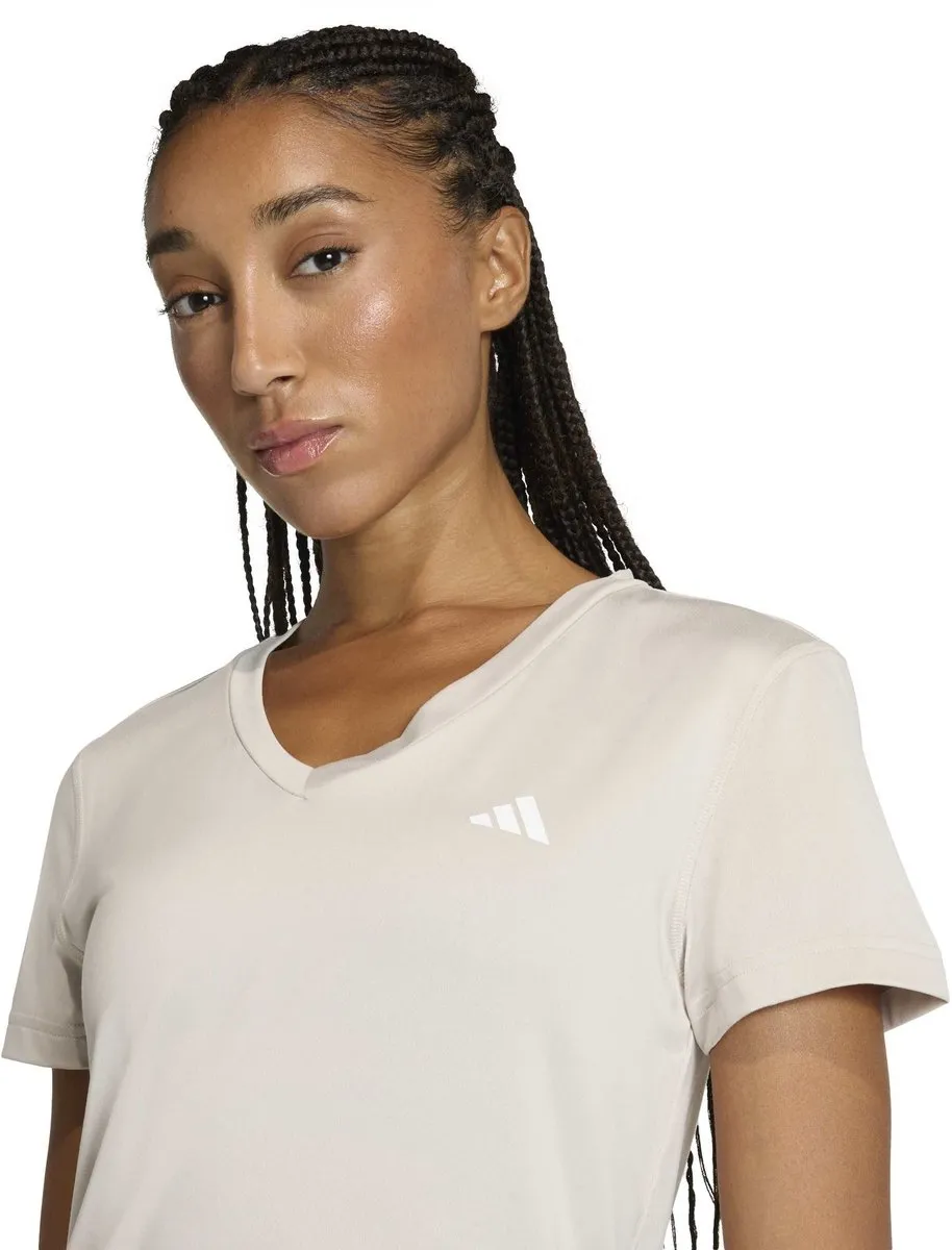 Adidas We Min Vnk Tee Training T-shirt Dames M - Grijs