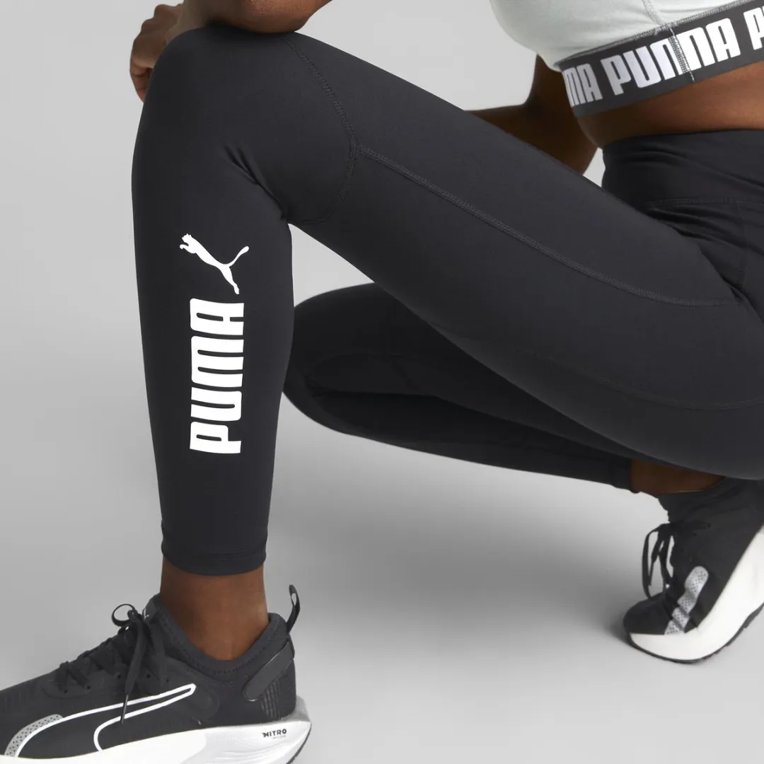 PUMA Train Favorite Logo High Waist 7/8 Tight - S - Zwart - afbeelding 3 van 6