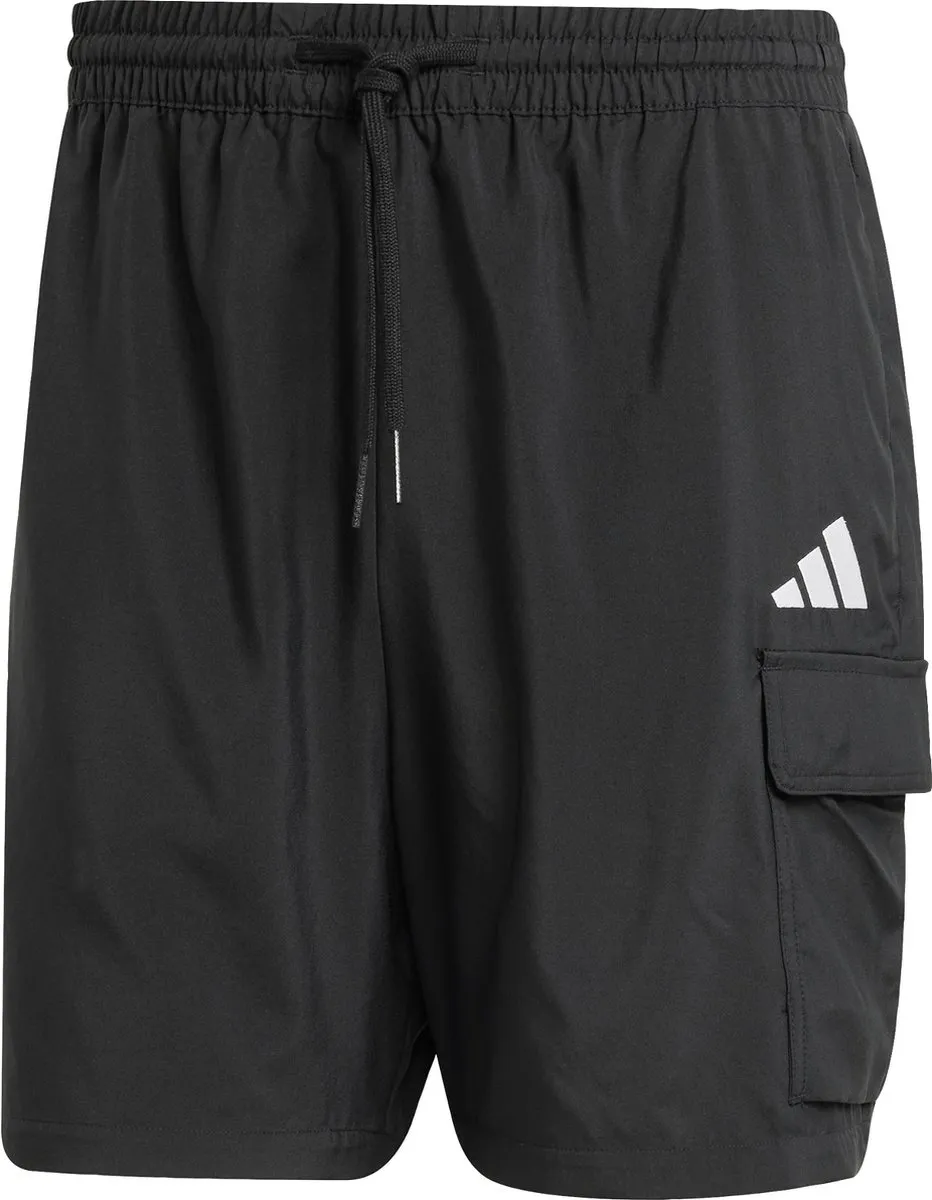 adidas Essentials Small Logo Cargo Short M - Zwart
