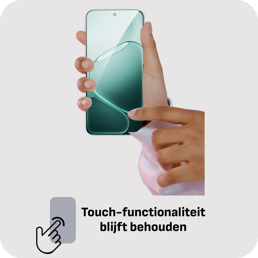 Just in Case Screenprotector Oppo A6 Pro - Gehard Glas