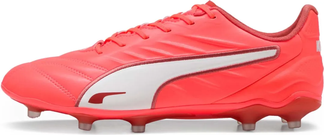 PUMA King Pro FG Voetbalschoenen 45 - Rood