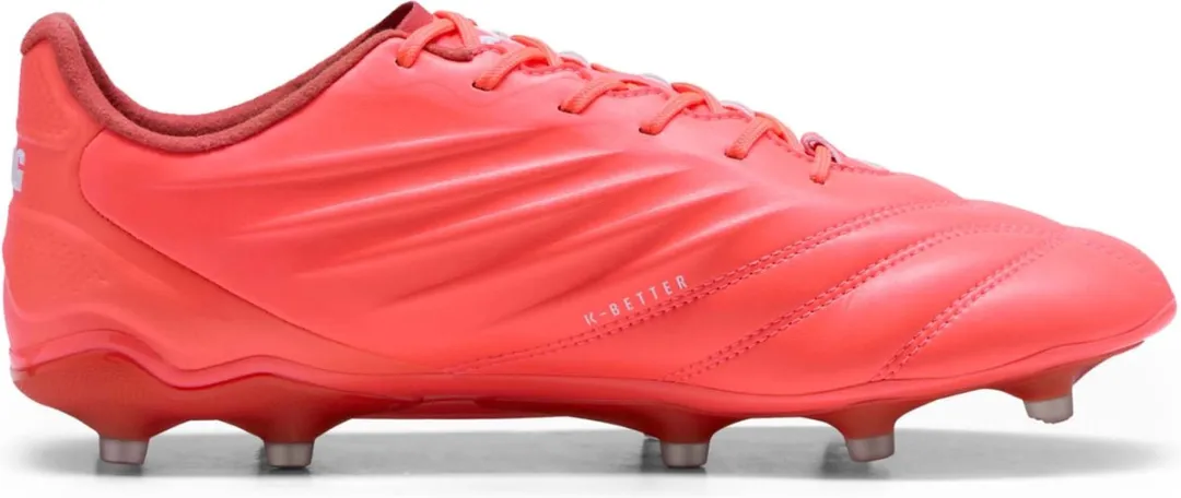 PUMA King Pro FG Voetbalschoenen 45 - Rood