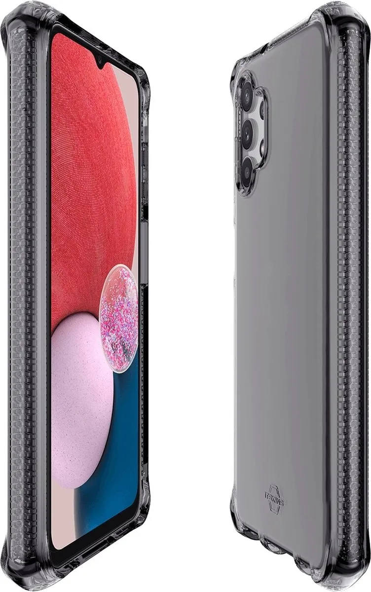ITSKINS Spectrum Clear Samsung Galaxy A13 4G Hoesje - Zwart/Transparant