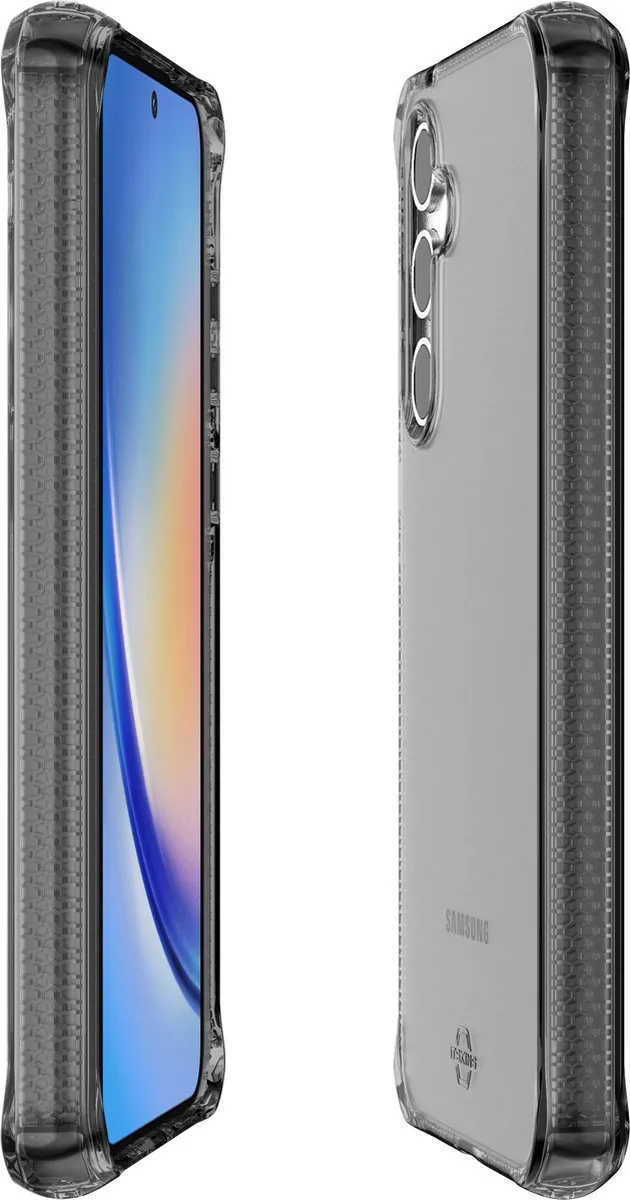 Itskins Level 2 SpectrumClear-R Hoesje Samsung Galaxy A35 - Zwart