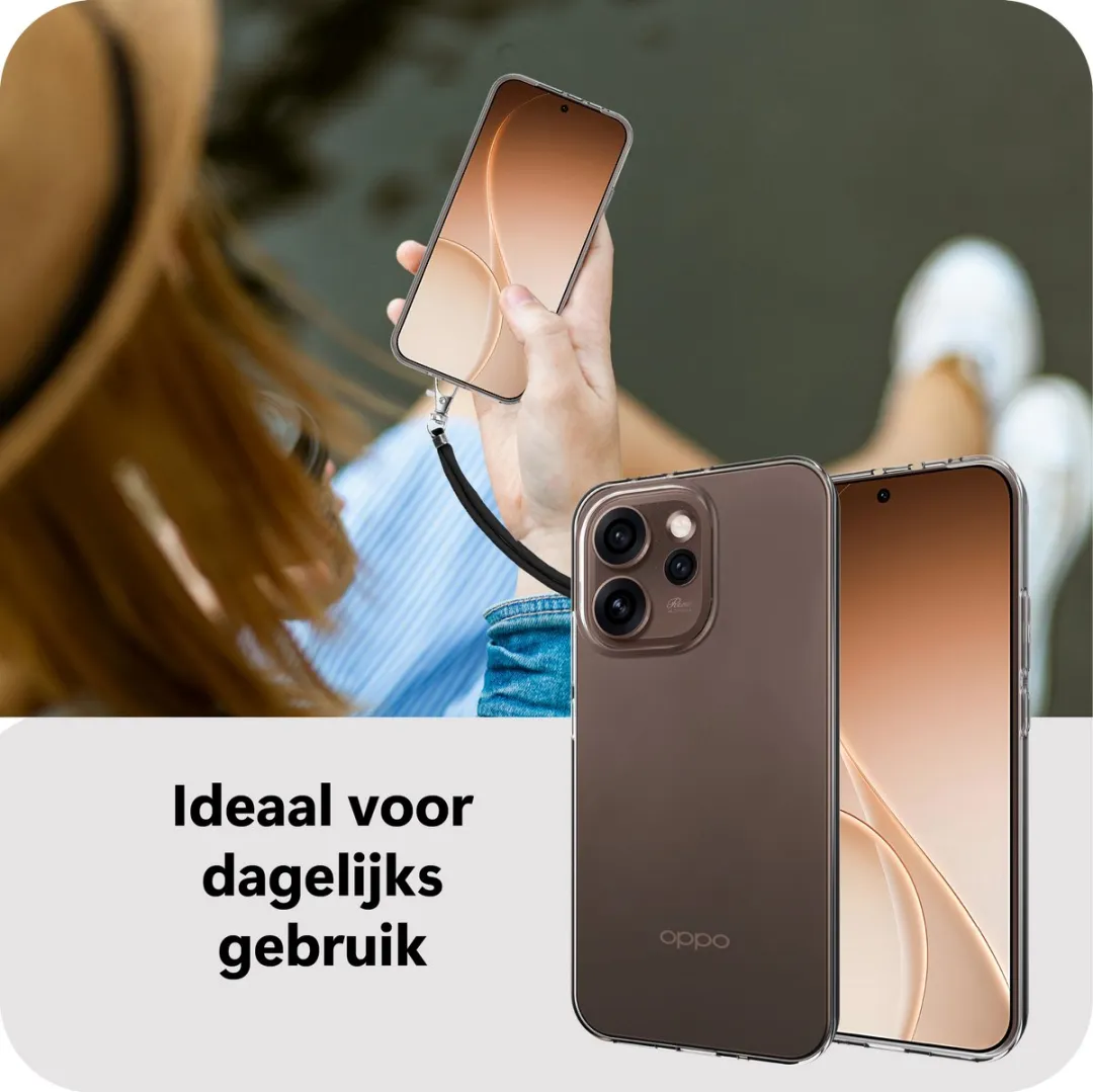 Just in Case Hoesje Oppo Reno 15 Pro MOO2881KL0L - Transparant