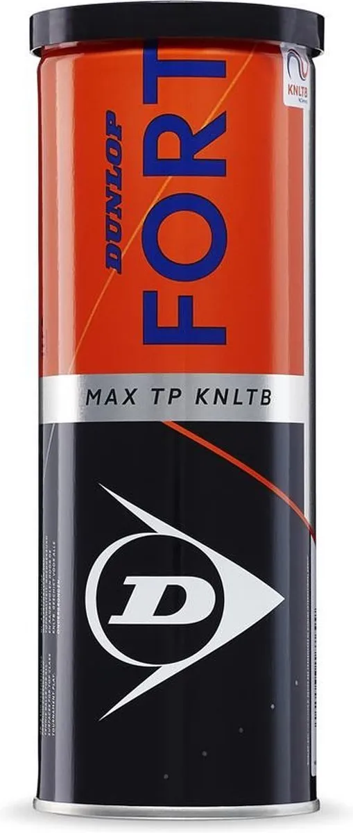 Dunlop Fort Max TP KNLTB Tennisballen - 3 Stuks