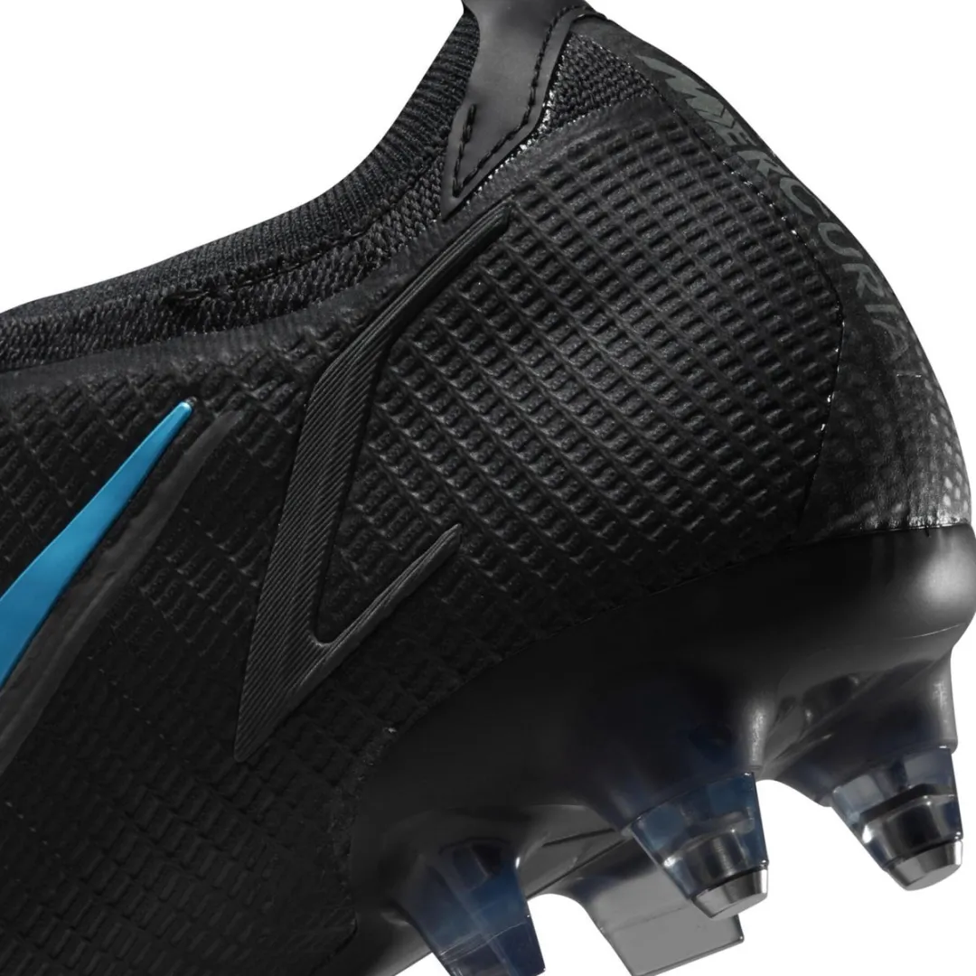 Nike Mercurial Vapor Elite SG-PRO Voetbalschoenen 41 - Zwart/Blauw