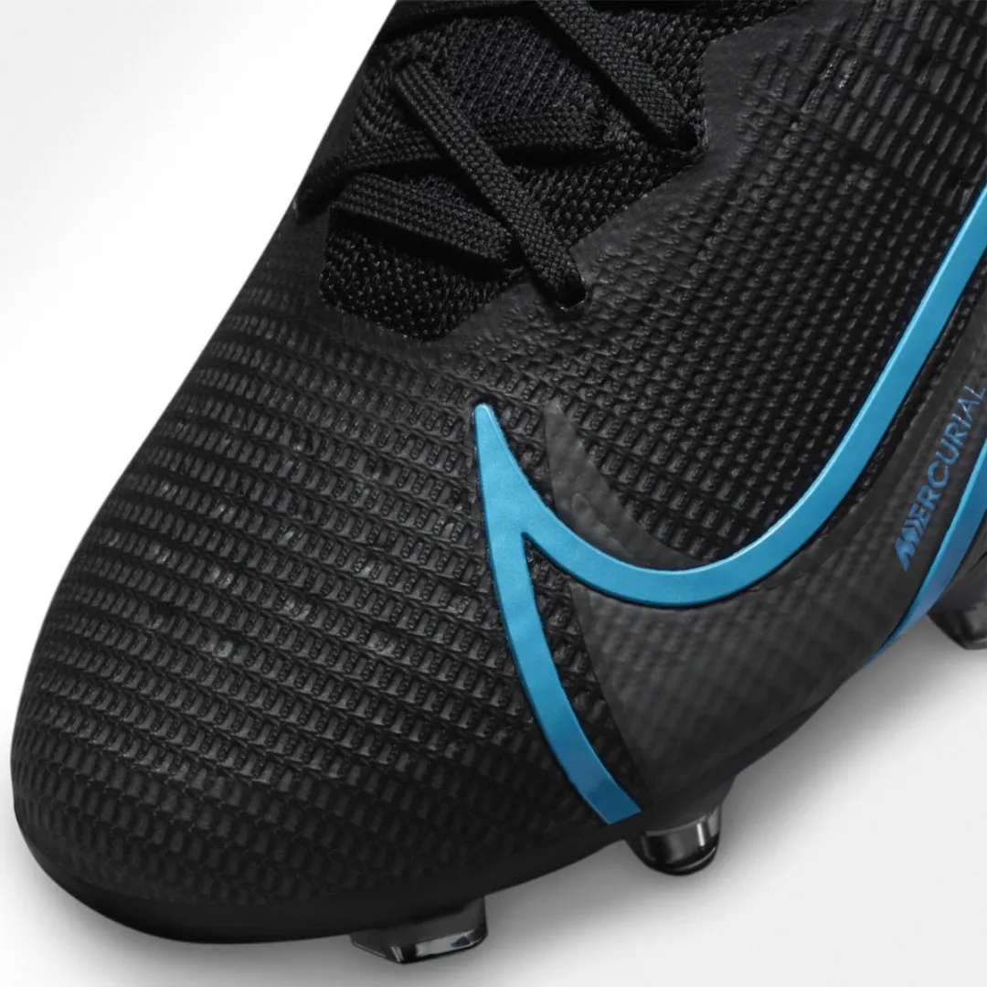 Nike Mercurial Vapor Elite SG-PRO Voetbalschoenen 41 - Zwart/Blauw - afbeelding 6 van 6