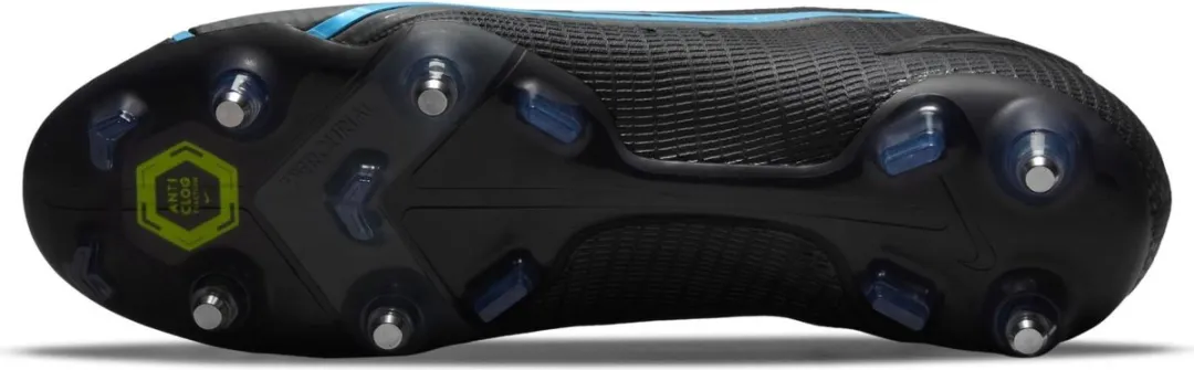 Nike Mercurial Vapor Elite SG-PRO Voetbalschoenen 41 - Zwart/Blauw