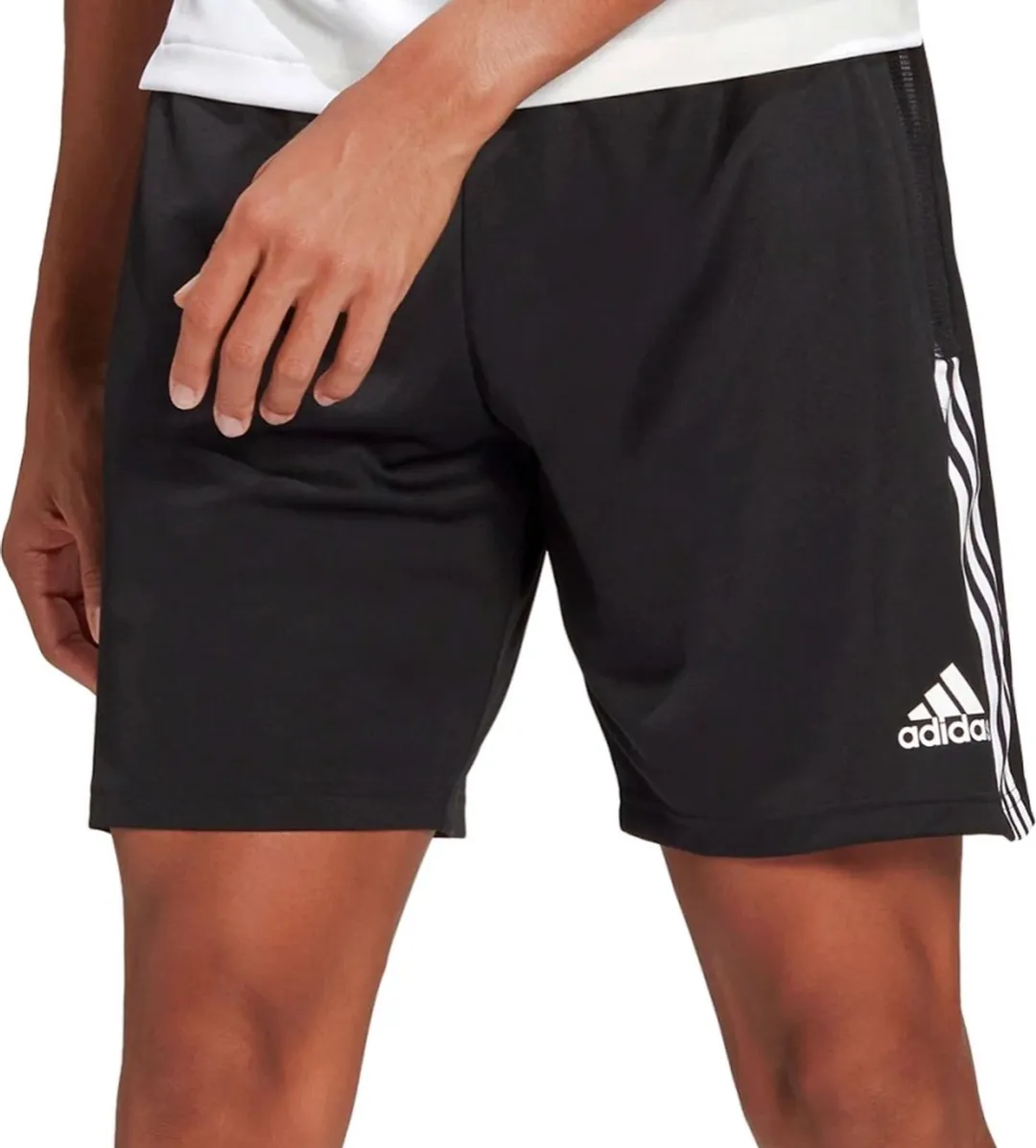 adidas Tiro 21 Short GN2157 - Maat S - Zwart/Wit