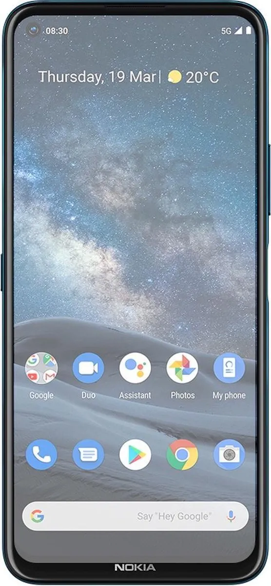 Just in Case Nokia 8.3 Schermbeschermer - Gelaard Glas