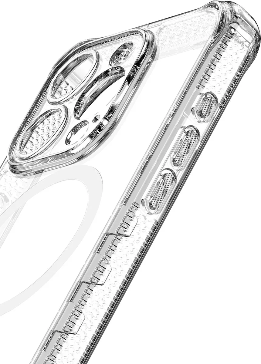 ITSKINS Supreme R Hoesje iPhone 15 Pro - Transparant - afbeelding 6 van 6