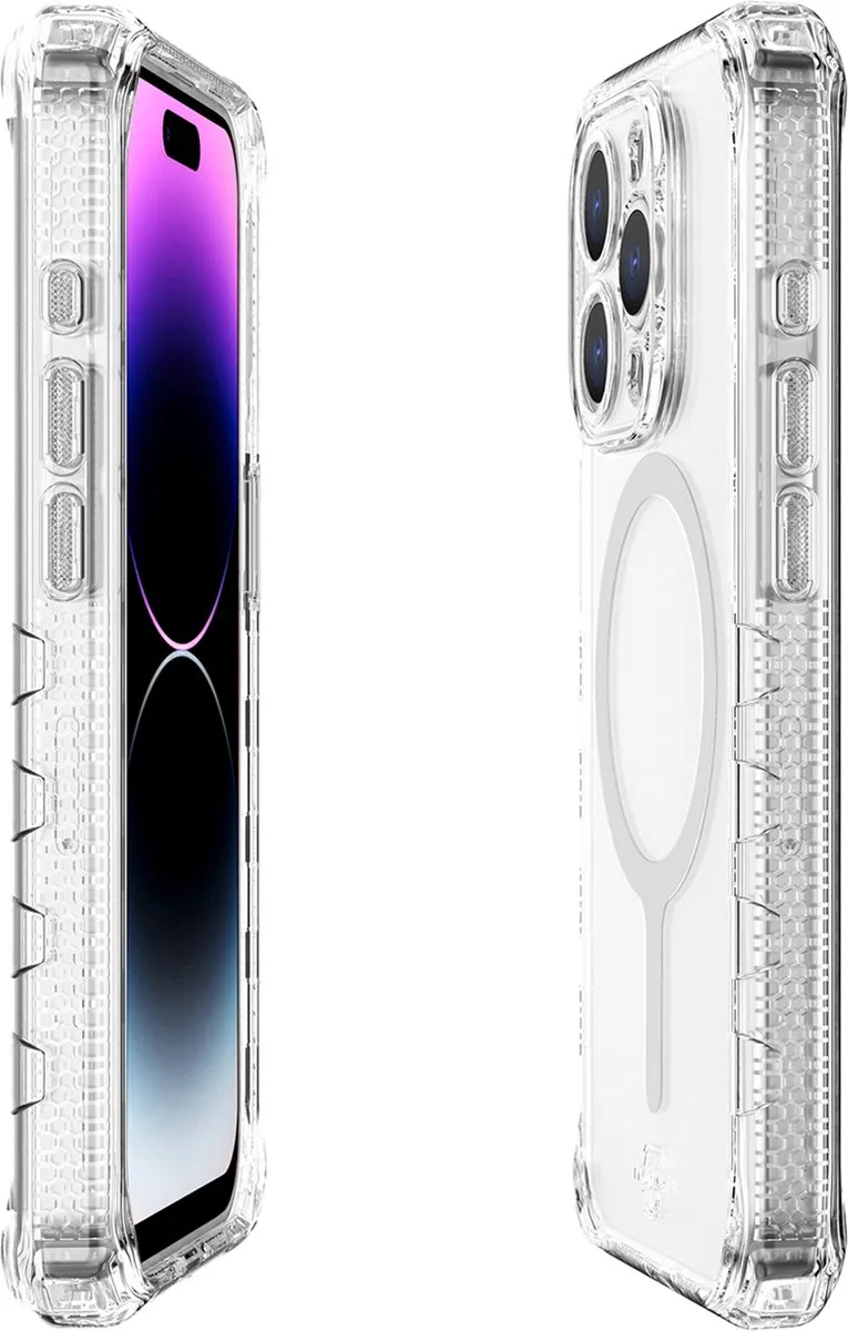 ITSKINS Supreme R Hoesje iPhone 15 Pro - Transparant
