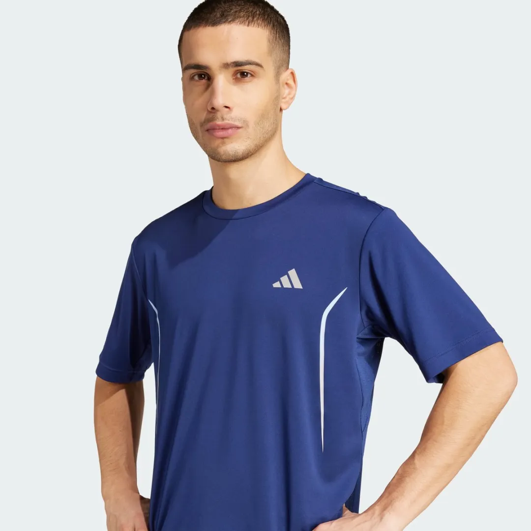adidas Performance Tech Apparel T-shirt JZ8491 - Heren - Blauw - XL