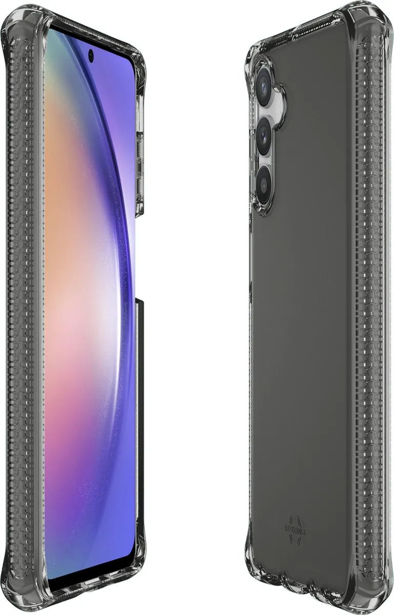 ITSKINS Spectrum R Clear Samsung Galaxy A54 Hoesje - Zwart