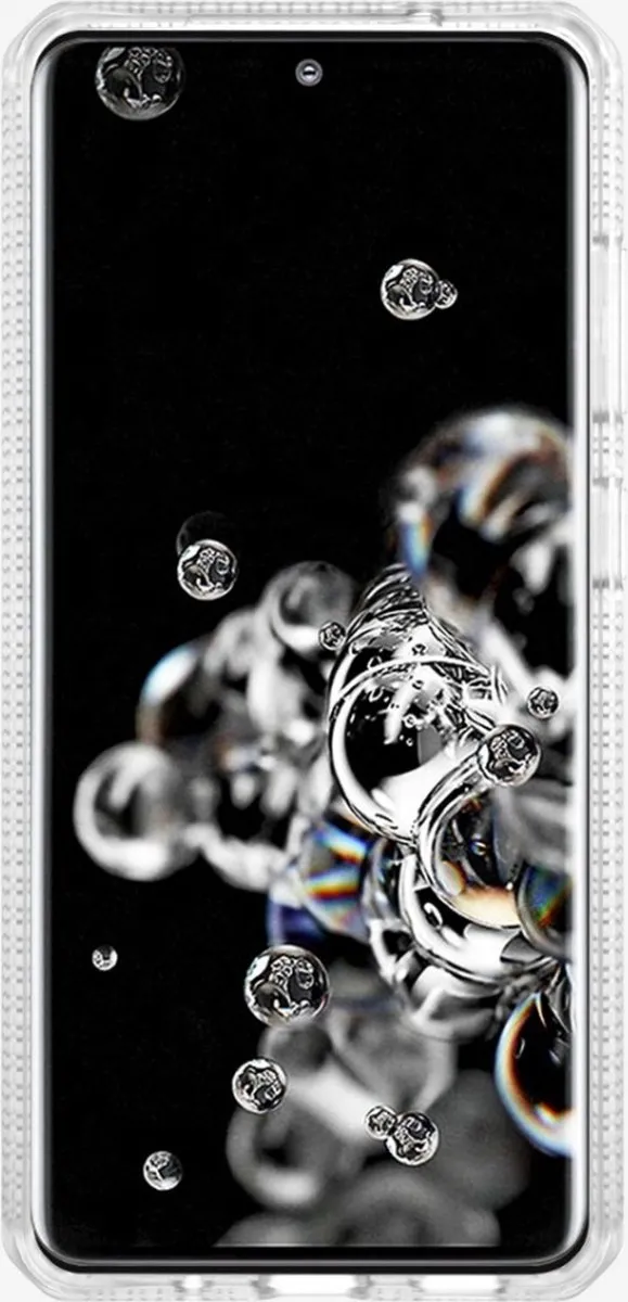 Itskins Galaxy S20 Plus Hoesje Transparant SG11-SPMFR-TRSP