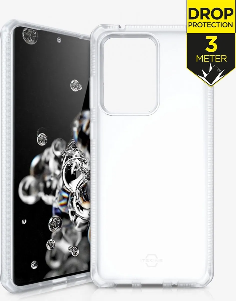 Itskins Galaxy S20 Plus Hoesje Transparant SG11-SPMFR-TRSP
