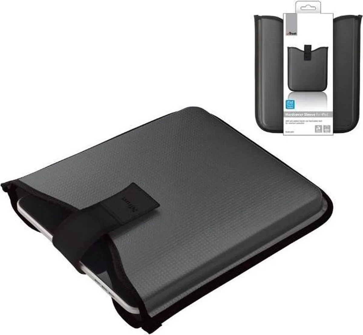 Trust 17655 Beschermhoes - Apple iPad 10/8/Air - 9.7" - Zwart