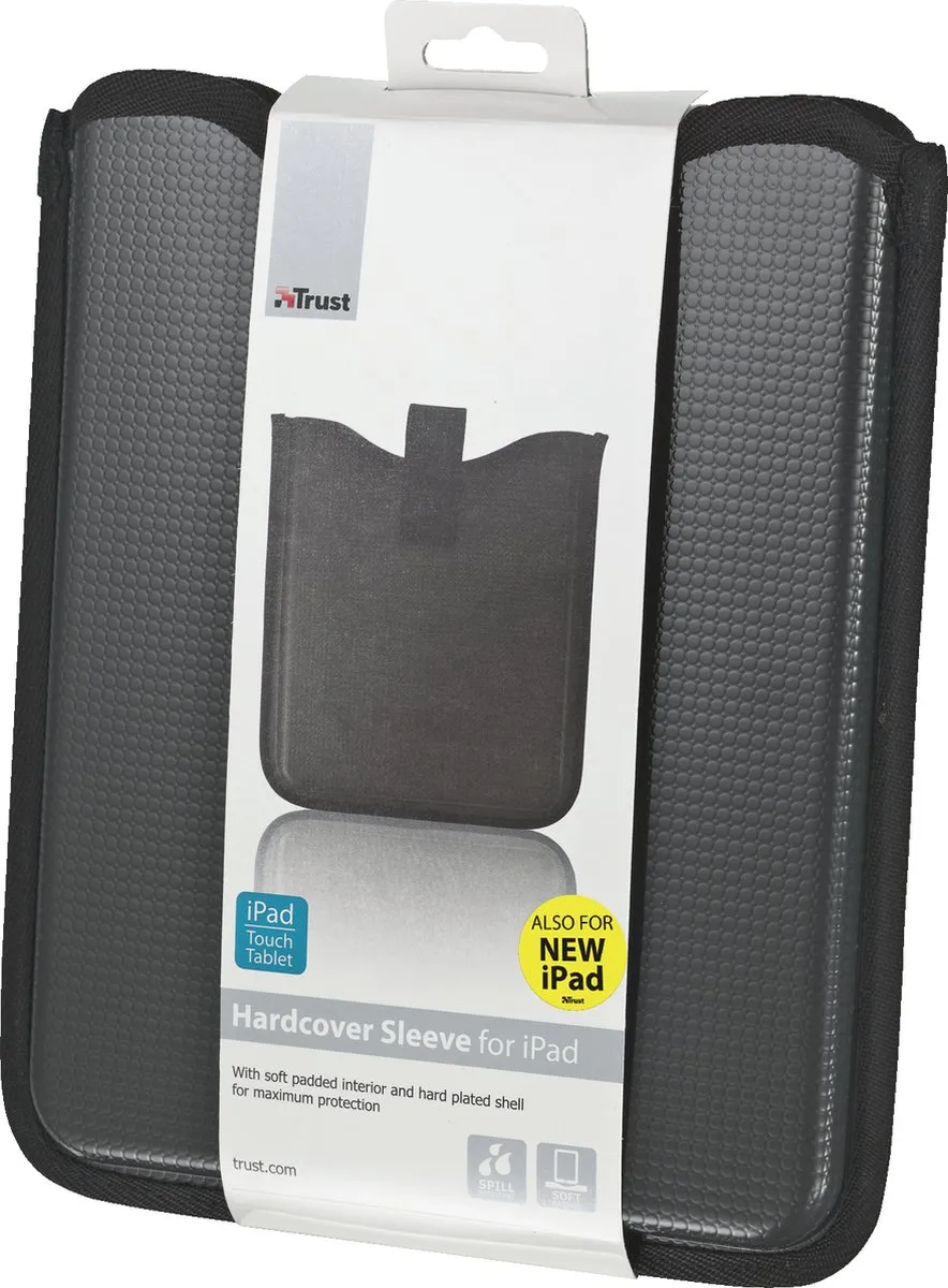 Trust 17655 Beschermhoes - Apple iPad 10/8/Air - 9.7" - Zwart