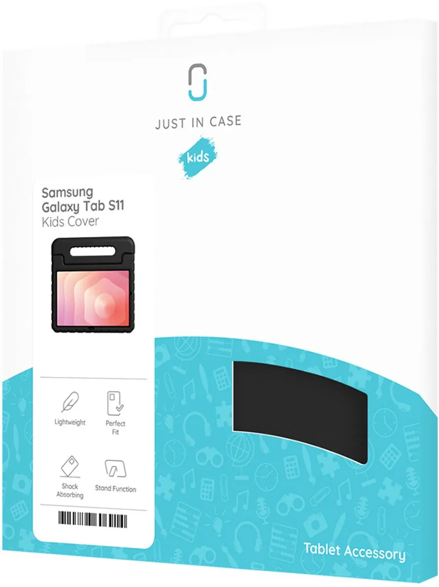 Just in Case Kinderhoes Samsung Galaxy Tab S11 TSA2809KD1 - Zwart - afbeelding 6 van 6