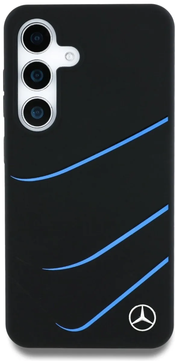 Mercedes Silicone Hoesje Galaxy S25 - Transparent