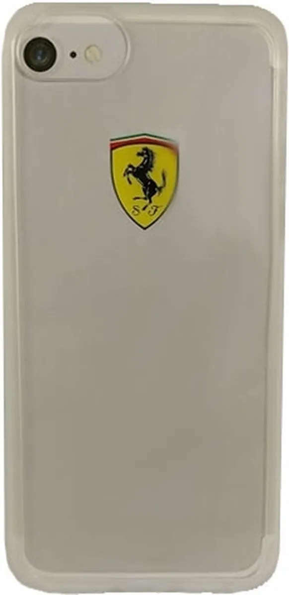 Ferrari Transparant iPhone Hoesje - Universeel
