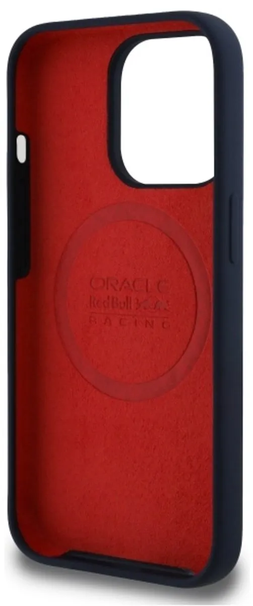 Red Bull Racing Silicone Hoesje iPhone 14 Pro - MagSafe - Donkerblauw