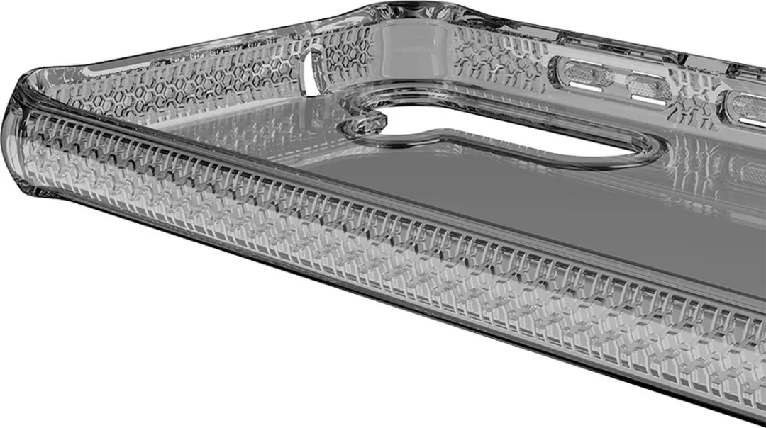 ITSKINS Spectrum R Clear Samsung Galaxy S23 FE Hoesje - Zwart/Transparant - afbeelding 6 van 6