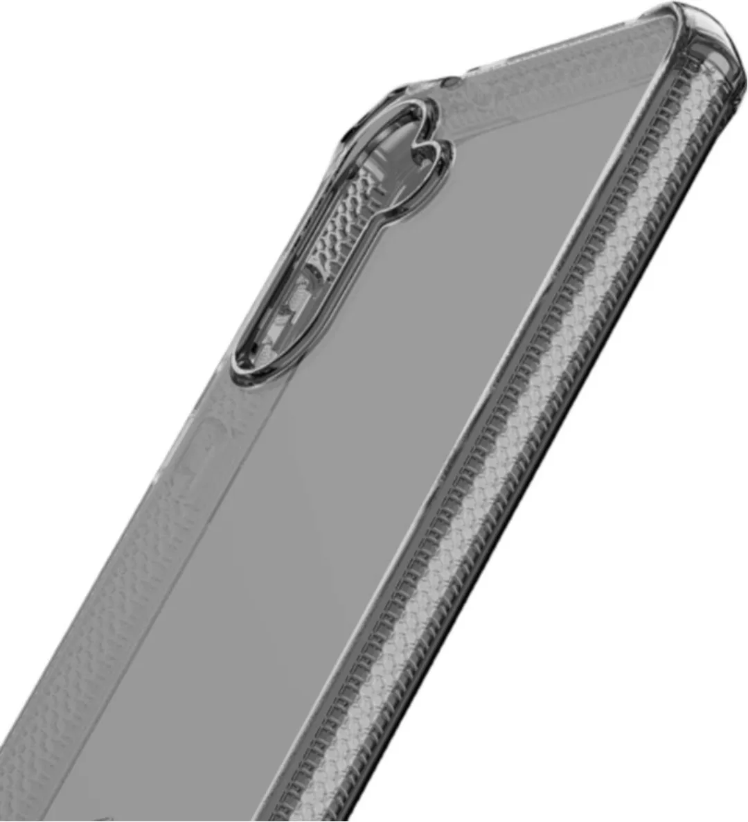 ITSKINS Spectrum R Clear Samsung Galaxy S23 FE Hoesje - Zwart/Transparant