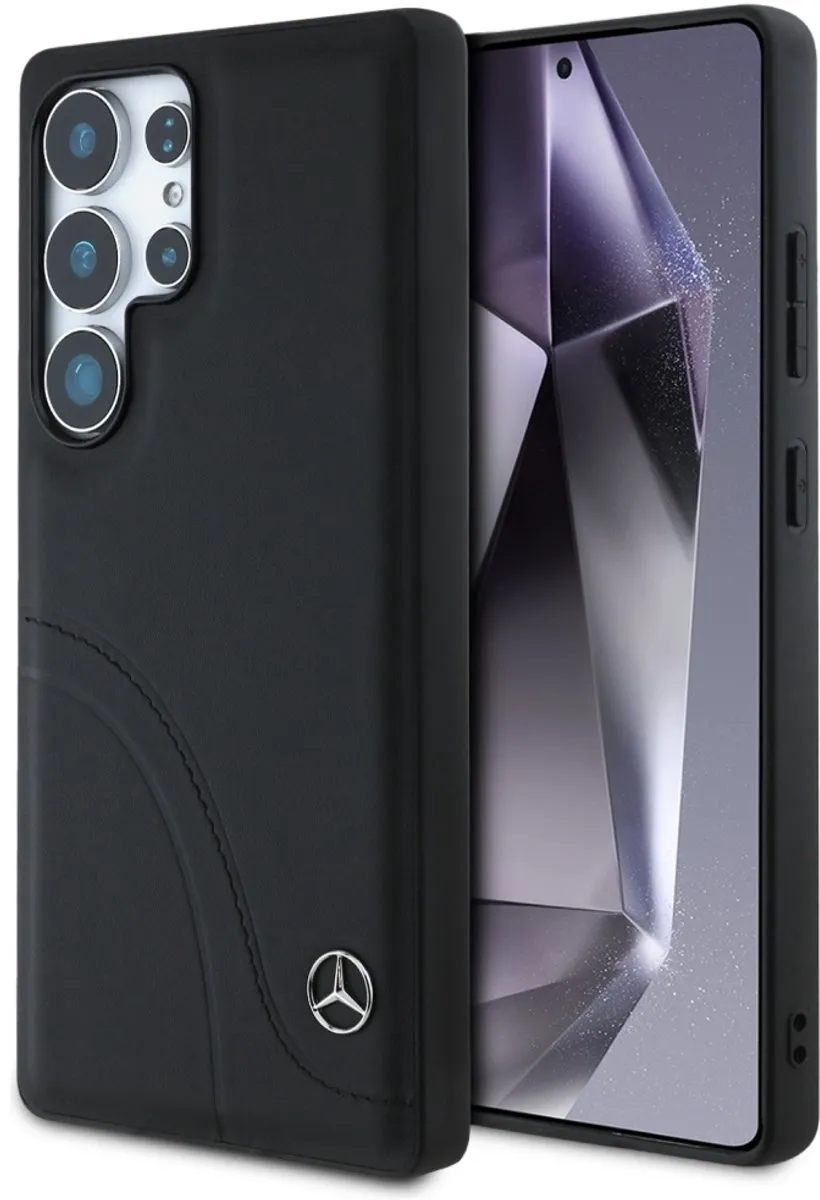 Mercedes Lederen Hoesje Galaxy S25 Ultra